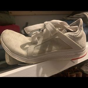 Sz 5.5 grey and white Adidas Edge Lux